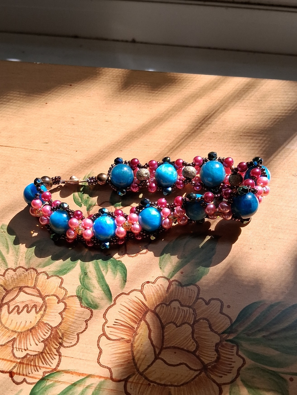 Hand Made Beaded Bracelet.